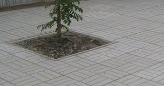 Качественная тротуарная плитка серого цвета в Изобильном в октябре