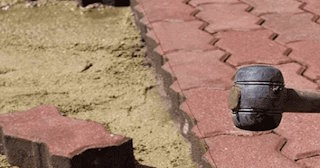 Укладка плитки на песок в Изобильном в октябре